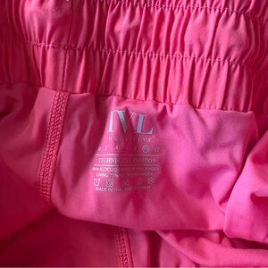 IVL Collective Pink Race Pace Shorts Size 10 - Fits like a Small